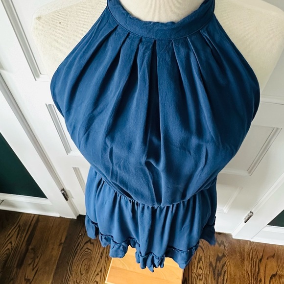 Halter Neck Sleeveless Dress - Flowy & Lightweight | Versatile and Chic - Picture 5 of 9